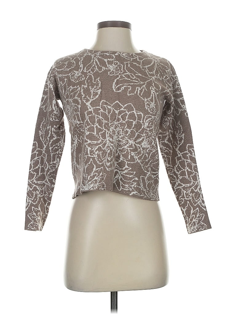 Pre-owned Cynthia Rowley Tjx Pullover Sweater In Gray