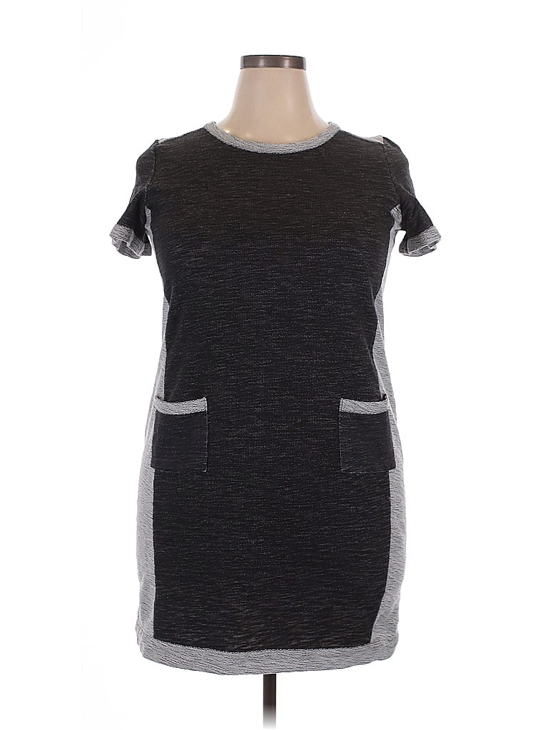 Pre-owned Mossimo Casual Dress In Gray