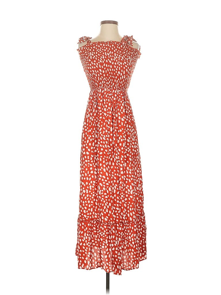 Pre-owned Zesica Casual Dress In Red