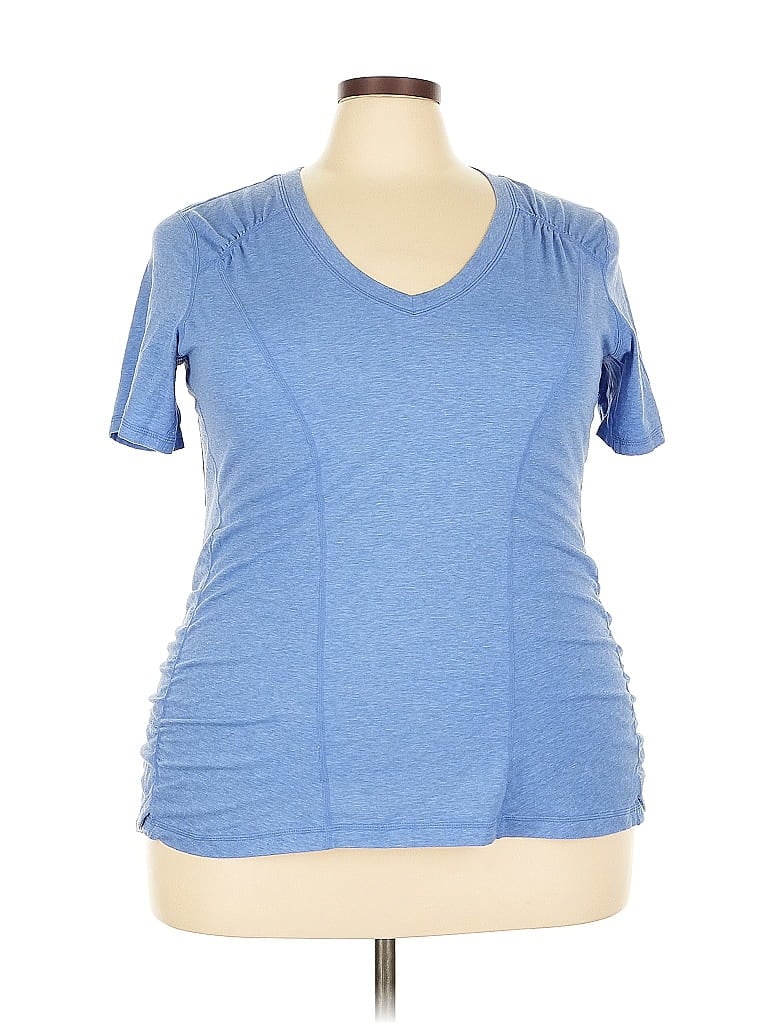 Click to view more detailed imagery on our partner's website Pre-owned Zella Active T-shirt In Blue