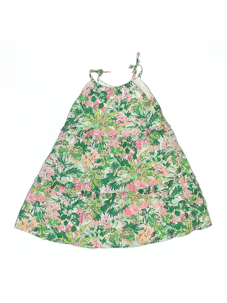 Pre-owned Janie And Jack Kids' Dress In Green