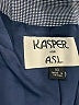 Kasper A.S.L. 100% Acetate Gray Blazer Size 10 - photo 6