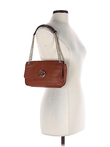 MICHAEL Michael Kors Leather Shoulder Bag (view 2)