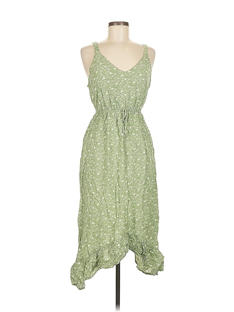 Pre-owned B Collection By Bobeau Casual Dress In Green