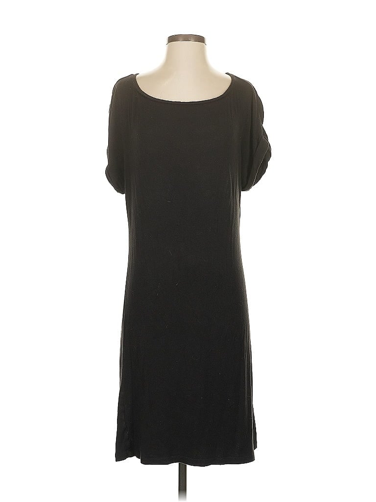 Pre-owned Lou & Grey Casual Dress In Black