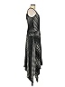 Sandra Darren Houndstooth Black Cocktail Dress Size 6 - photo 4