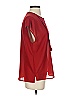 J.Crew 100% Viscose Red Short Sleeve Blouse Size 0 - photo 4