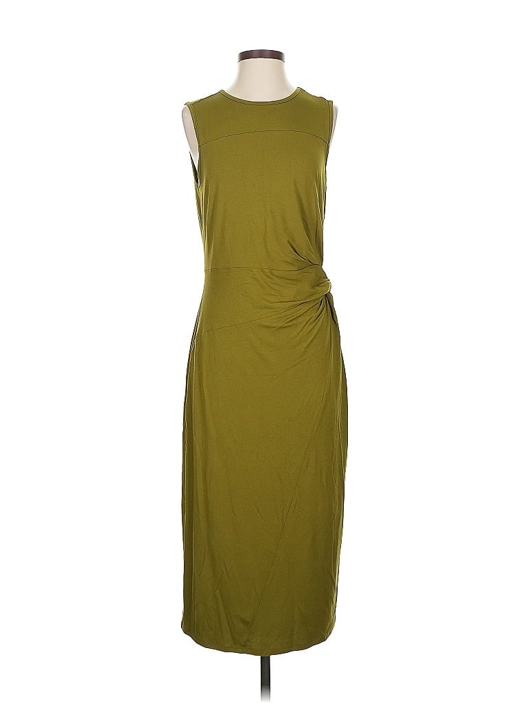Pre-owned Halogen Casual Dress In Green