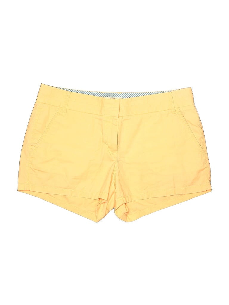 Pre-owned J.crew Factory Store Shorts In Orange