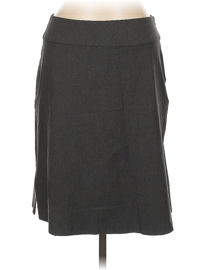 Pre-owned Old Navy Formal Skirt In Gray