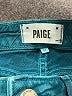 Paige Color Block Teal Jeans Size 27 waist - photo 6