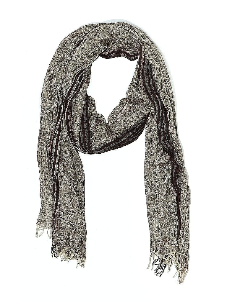 Pre-owned Unbranded Scarf In Brown