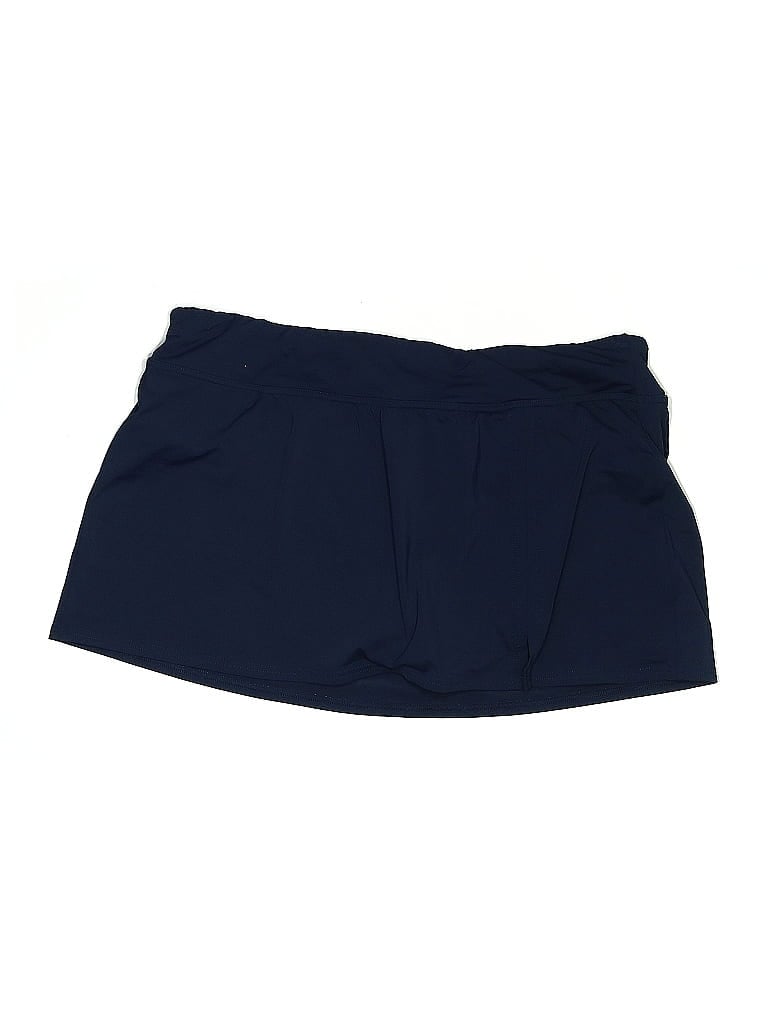 Pre-owned Lands' End Swimsuit Bottoms In Blue