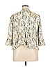 J.Jill Print Ivory Blazer Size XL - photo 2