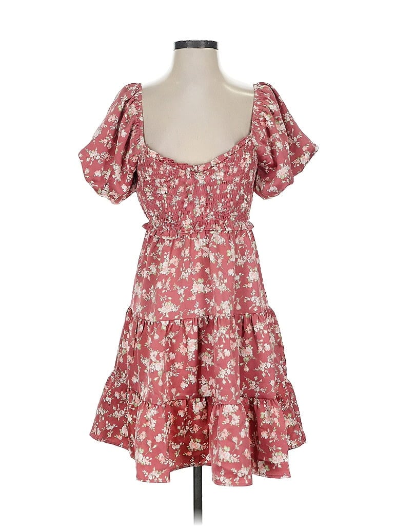 Pre-owned Altar'd State Casual Dress In Pink
