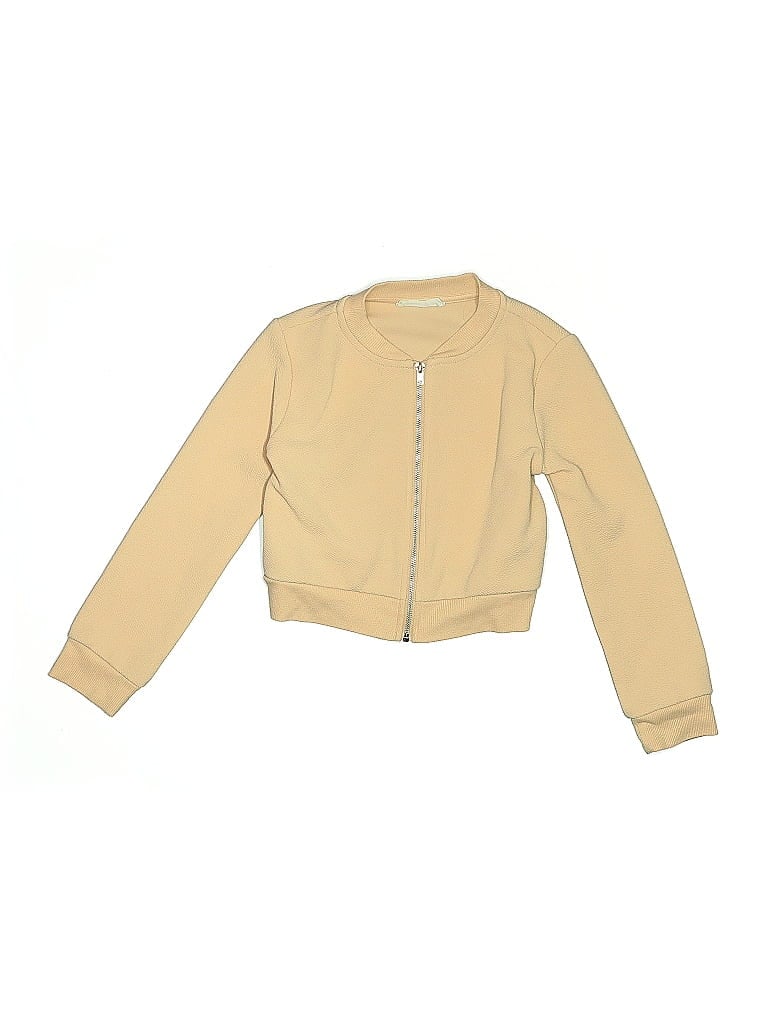 Click to view more detailed imagery on our partner's website Pre-owned Beautees Kids' Zip Up Hoodie In Brown