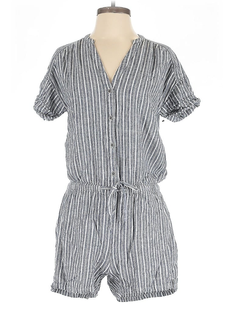 Pre-owned Old Navy Romper In Gray