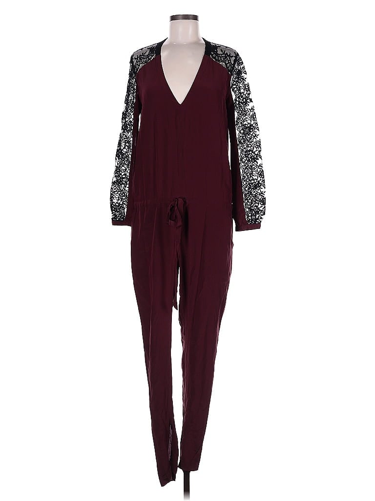 Mason Jumpsuit In Burgundy
