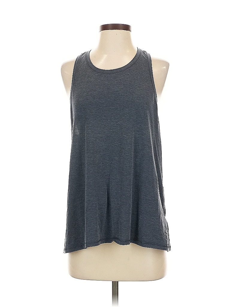 Pre-owned Gap Fit Sleeveless T-shirt In Gray