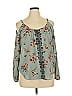 Rewind Teal 3/4 Sleeve Blouse Size XL - photo 1