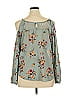 Rewind Teal 3/4 Sleeve Blouse Size XL - photo 2