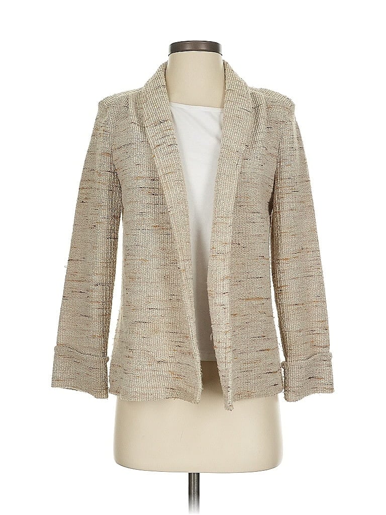 Pre-owned Assorted Brands Cardigan Sweater In Brown