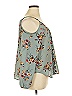 Rewind Teal 3/4 Sleeve Blouse Size XL - photo 4
