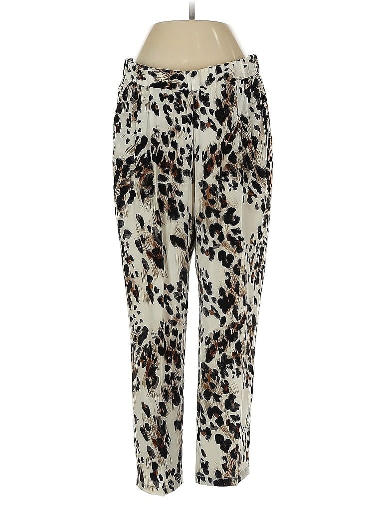 Pre-owned Equipment Silk Pants In White