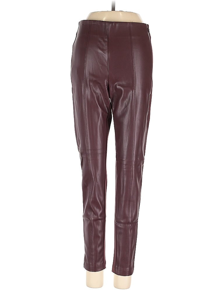 Ann Taylor Casual Pants In Burgundy