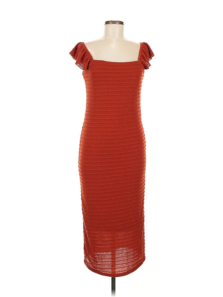 Pre-owned Mason & Belle Cocktail Dress In Red