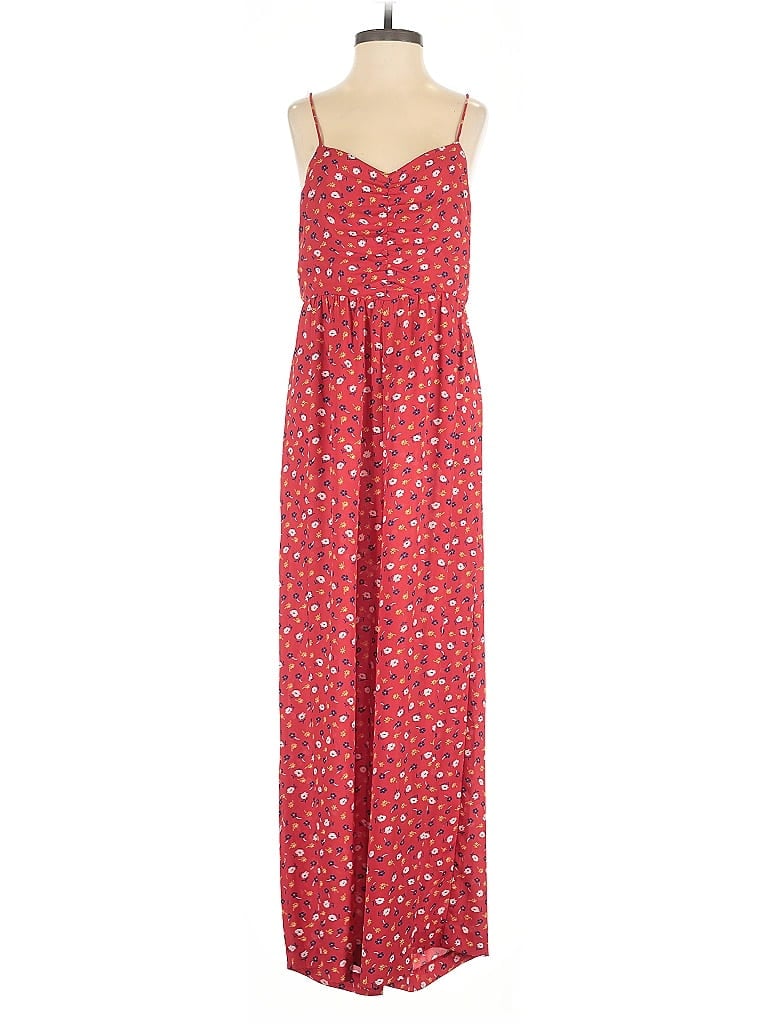 Pre-owned Madewell Jumpsuit In Red
