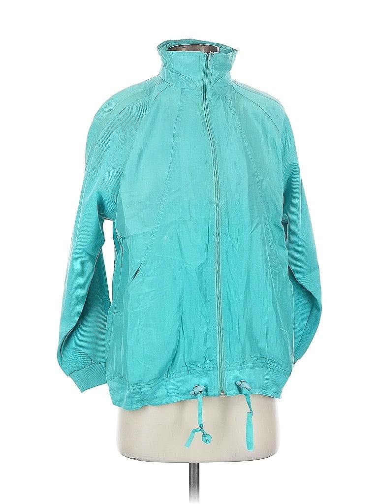 Pre-owned Assorted Brands Windbreaker Jacket In Blue