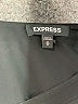 Express 100% Polyester Black Long Sleeve Blouse Size M - photo 6