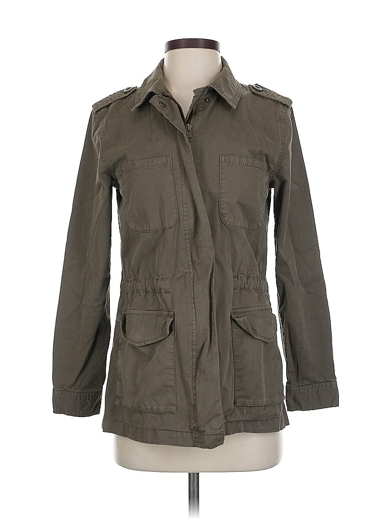 Pre-owned Hinge Jacket In Green