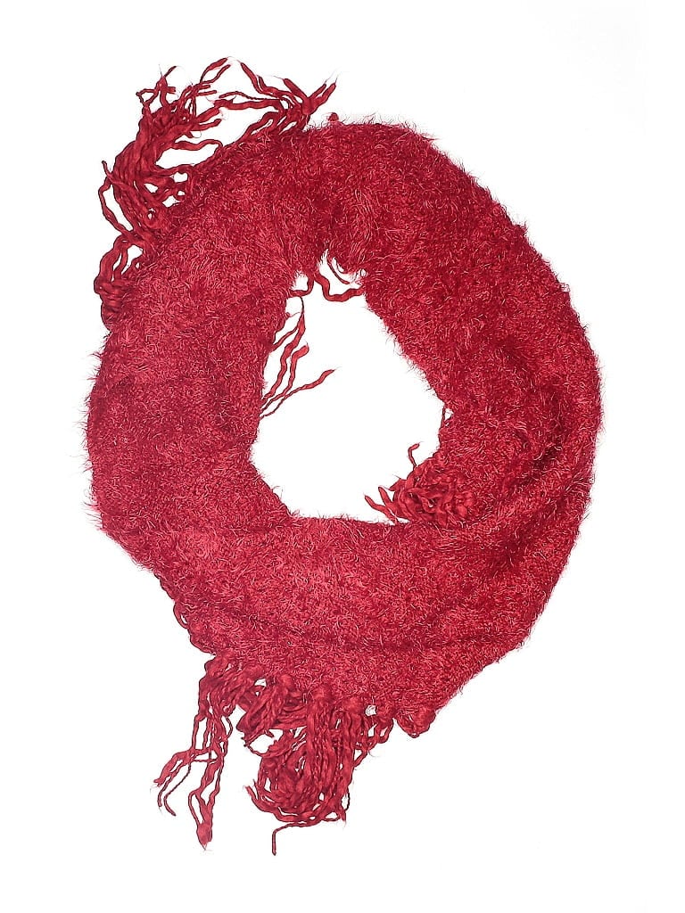 Pre-owned Unbranded Scarf In Red