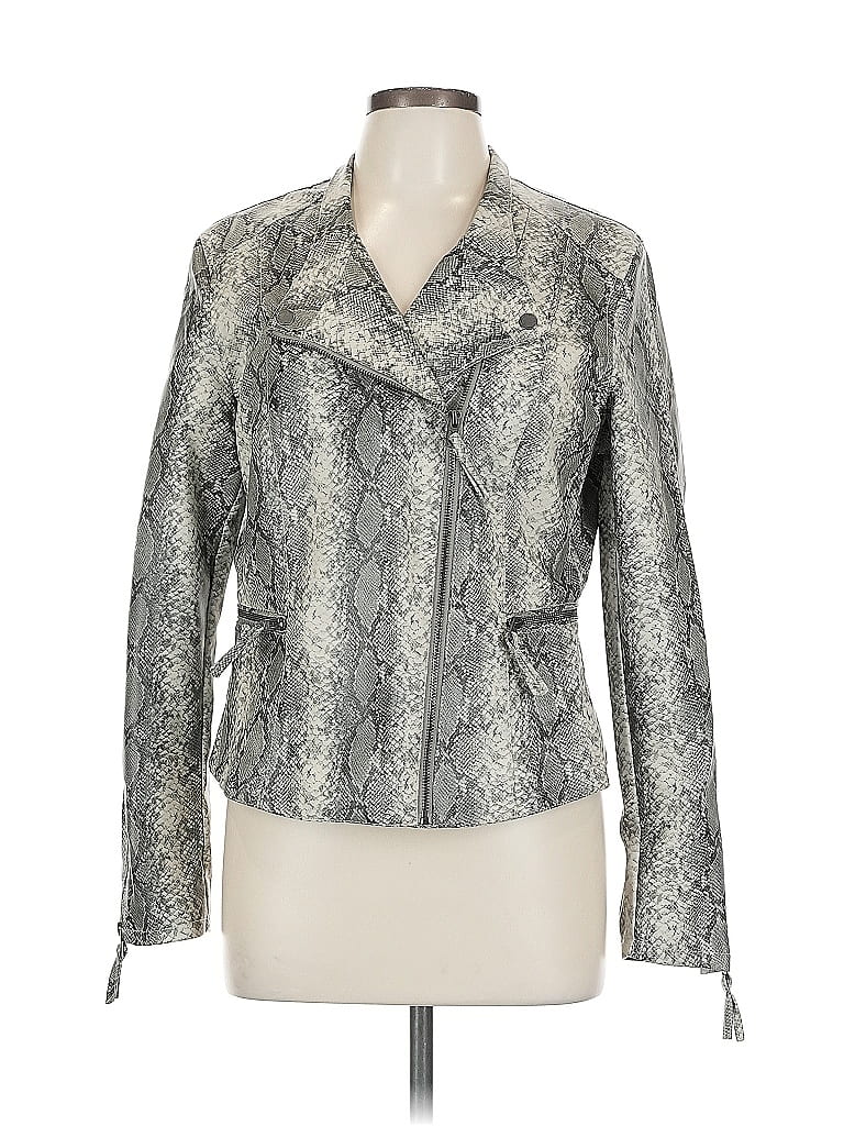 Pre-owned Blanknyc Blank Nyc Jacket In Silver