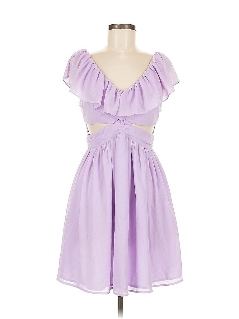Pre-owned Signature 8 Cocktail Dress In Purple