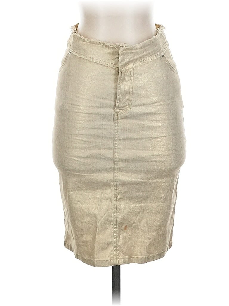 Pre-owned Assorted Brands Casual Skirt In Brown