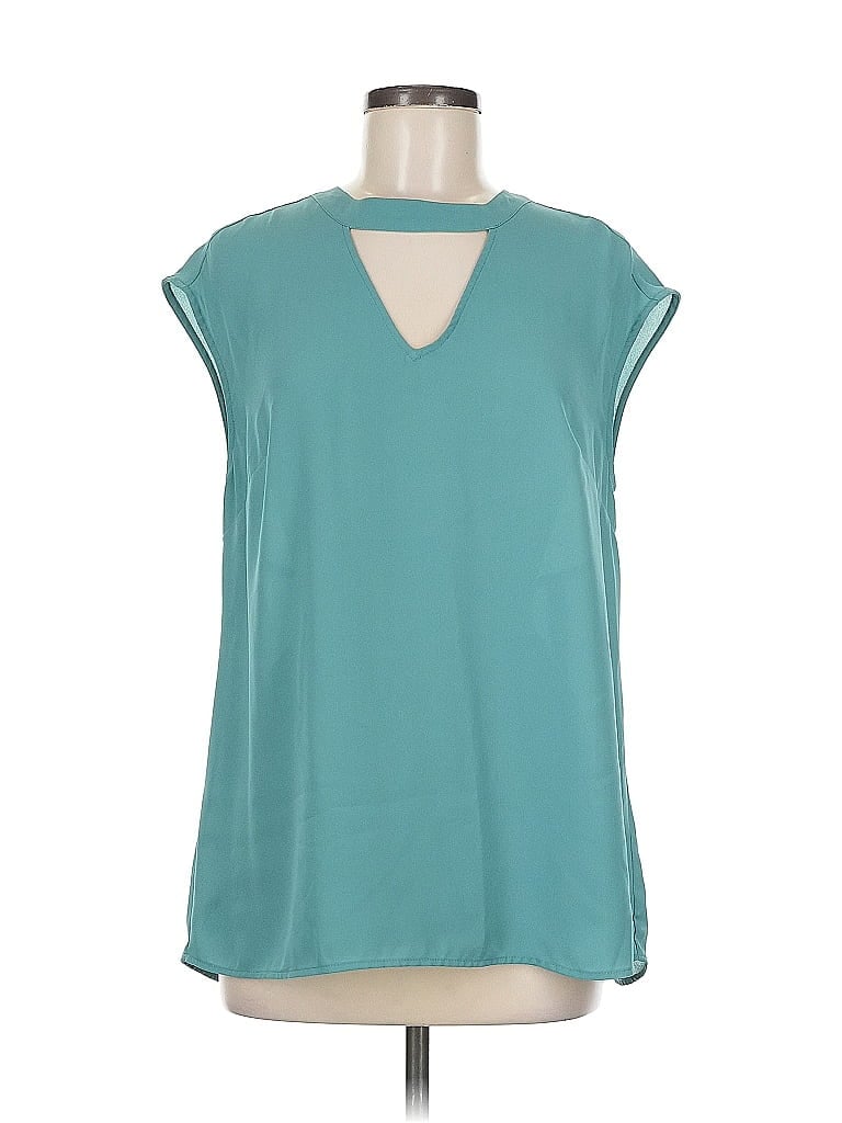 Pre-owned Dr2 Sleeveless Blouse In Blue