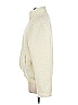 Buddy Love 100% Polyester Solid Ivory Faux Fur Jacket Size M - photo 5