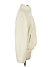 Buddy Love 100% Polyester Solid Ivory Faux Fur Jacket Size M - photo 4