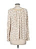 MICHAEL Michael Kors Ivory Long Sleeve Blouse Size M - photo 2