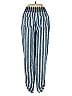 Sincerely Jules Stripes Blue Linen Pants Size XS - photo 2