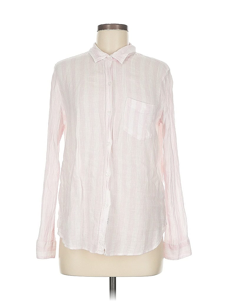 Pre-owned Rails Long Sleeve Button Down Shirt In Pink