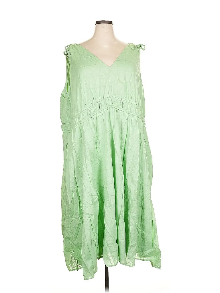 Pre-owned Torrid Casual Dress In Green