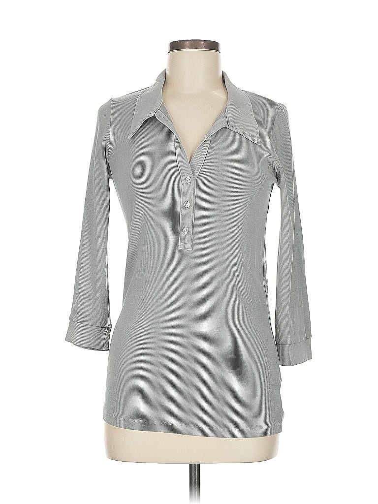 Click to view more detailed imagery on our partner's website Pre-owned Nsf Long Sleeve Polo Shirt In Gray