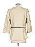 Helios & Luna Color Block Tan Ivory Coat Size 10 - photo 2