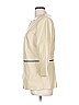 Helios & Luna Color Block Tan Ivory Coat Size 10 - photo 5