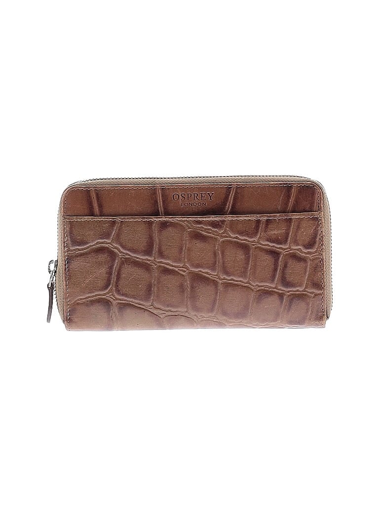 Pre-owned Osprey Leather Wallet In Brown