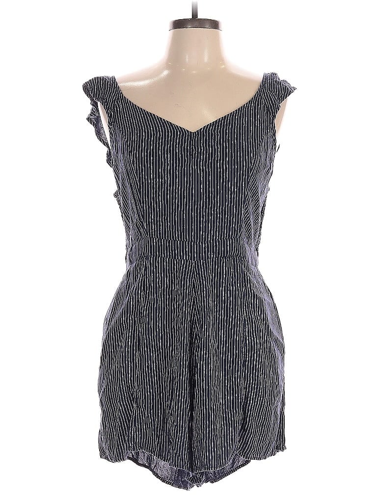 Pre-owned American Eagle Outfitters Romper In Blue